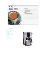 Предварительный просмотр 5 страницы Mr. Coffee PSTX91 Manual