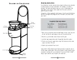 Preview for 7 page of Mr. Coffee PTC13-099 Instruction Manual