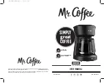 Preview for 1 page of Mr. Coffee SC12 Series User Manual