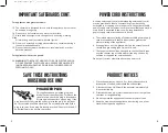 Preview for 3 page of Mr. Coffee SC12 Series User Manual