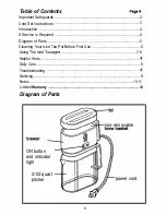 Предварительный просмотр 5 страницы Mr. Coffee SERIES TM10 Operating Instructions Manual