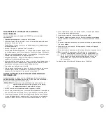 Предварительный просмотр 11 страницы Mr. Coffee TM70 series Instruction Manual