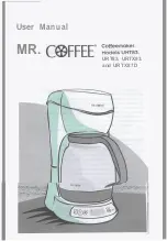 Mr. Coffee UNT83 User Manual preview