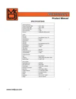 Preview for 4 page of MR DJ USA INC PBX4000BAT Product Manual