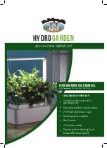 Предварительный просмотр 2 страницы Mr Fothergill's HYDROGARDEN User Manual