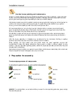 Preview for 13 page of Mr. GARDENER England 1 Installation Manual