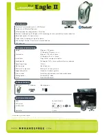 Preview for 1 page of Mr Handsfree Blue Eagle II Datasheet