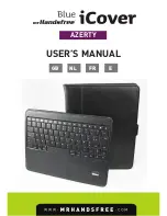 Mr Handsfree Blue iCover Azerty User Manual предпросмотр