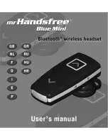 Preview for 1 page of Mr Handsfree BLUE MINI User Manual