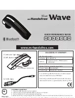 Mr Handsfree Blue Wave Quick Referenc Manual preview