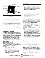 Preview for 4 page of Mr. Heater 000 BTU Blue Flame Heaters Operating Instructions And Owner'S Manual