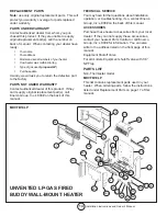 Preview for 14 page of Mr. Heater Blue Flame MHVFB10LP Installation Instructions And Owner'S Manual