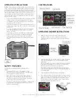 Предварительный просмотр 4 страницы Mr. Heater BOSS XCW20 Operating Instructions And Owner'S Manual