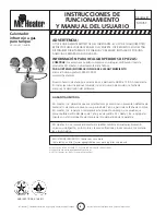 Preview for 24 page of Mr. Heater F242915 Operating Instructions And Owner'S Manual