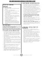 Preview for 4 page of Mr. Heater F270500 Operating Instructions Manual