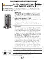 Preview for 12 page of Mr. Heater F270500 Operating Instructions Manual