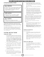 Preview for 5 page of Mr. Heater F270800 Operating Instructions And Owner'S Manual