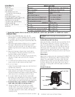 Предварительный просмотр 3 страницы Mr. Heater F299811 Operating Instructions And Owner'S Manual