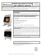 Предварительный просмотр 16 страницы Mr. Heater F299811 Operating Instructions And Owner'S Manual