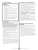 Preview for 4 page of Mr. Heater HEATSTAR HS35CLP Operating Instructions Manual