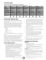 Preview for 3 page of Mr. Heater MH125KTR Operating Instructions And Owner'S Manual