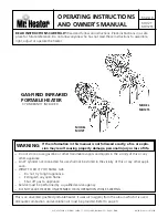 Предварительный просмотр 1 страницы Mr. Heater MH12T Operating Instructions And Owner'S Manual