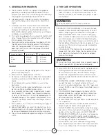 Preview for 3 page of Mr. Heater MH14TC Operating Instructions And Owner'S Manual