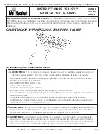 Preview for 17 page of Mr. Heater MH25NG Operating Instructions And Owner'S Manual