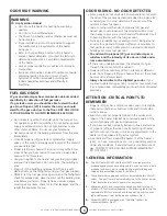 Preview for 4 page of Mr. Heater MH30T Operating Instructions And Owner'S Manual