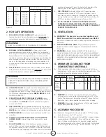 Preview for 5 page of Mr. Heater MH30T Operating Instructions And Owner'S Manual