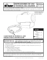 Предварительный просмотр 17 страницы Mr. Heater MH35FA Operating Instructions And Owner'S Manual