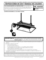 Preview for 9 page of Mr. Heater MH40 NG Operating Instructions And Owner'S Manual