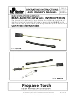 Preview for 1 page of Mr. Heater MH400PT Operating Instructions And Owner'S Manual