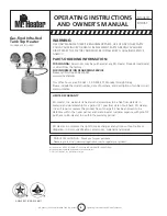 Preview for 8 page of Mr. Heater MH45T Operating Instructions And Owner'S Manual