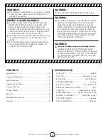 Preview for 2 page of Mr. Heater MH50K Operating Instructions And Owner'S Manual