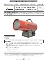 Preview for 1 page of Mr. Heater MH60CRFAV Operating Instructions And Owner'S Manual