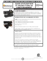 Preview for 24 page of Mr. Heater MHC140KT Operating Instructions And Owner'S Manual