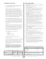 Предварительный просмотр 3 страницы Mr. Heater MHQ170FAVT Operating Instructions And Owner'S Manual