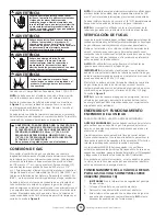 Preview for 52 page of Mr. Heater MHU 50 Operating Instructions And Owner'S Manual