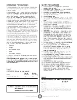 Предварительный просмотр 3 страницы Mr. Heater MR. HEATER MH200CV Operating Instructions And Owner'S Manual