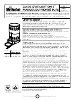 Предварительный просмотр 16 страницы Mr. Heater MR. HEATER MH200CV Operating Instructions And Owner'S Manual