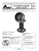 Preview for 9 page of Mr. Heater MR HEATER MH4B Operating Instructions And Owner'S Manual