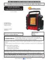 Preview for 13 page of Mr. Heater Portable Buddy MH9BX Operating Instructions And Owner'S Manual