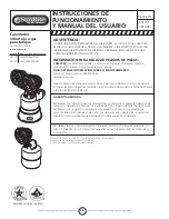 Preview for 16 page of Mr. Heater SUNRITE SRC15T Operating Instructions Manual