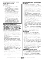 Preview for 20 page of Mr. Heater SUNRITE SRC15T Operating Instructions Manual