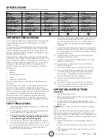 Preview for 4 page of Mr. Heater TS125KT Operating Instructions And Owner'S Manual