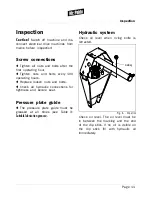 Preview for 13 page of Mr.Paldu Horizontalspalter 550 Operating Instructions Manual