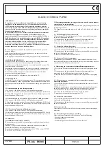 Preview for 1 page of MR. RESISTOR TVLink RS868 Manual