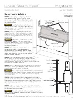 Preview for 19 page of mr. steam 104480 Installation, Operation & Maintenance Manual