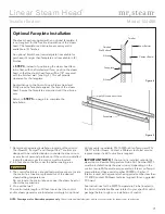 Preview for 20 page of mr. steam 104480 Installation, Operation & Maintenance Manual